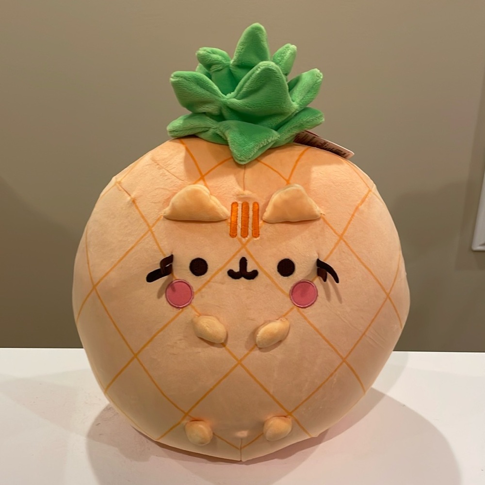 NWT 12” Pusheen the Pineapple SCENTED Pineapple Cat 🍍 Plush